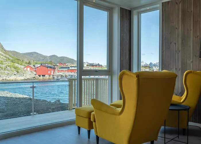Seafront New In Lofoten Tatil Evi *